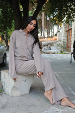 Sienna Cardigan and Pants Set - Beige