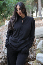 Suede Pants - Black