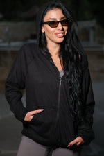 Black Hoodie Zipper