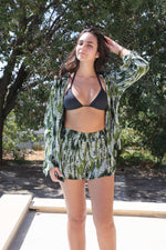Solana Shirt and Short Set - Green