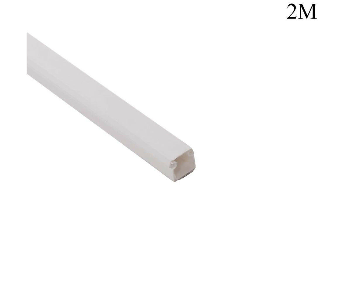 Cable Trunk | Adhesive | 12x12mm | 2M | White