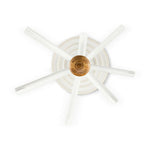 Full Circle Upright Drying Rack - White