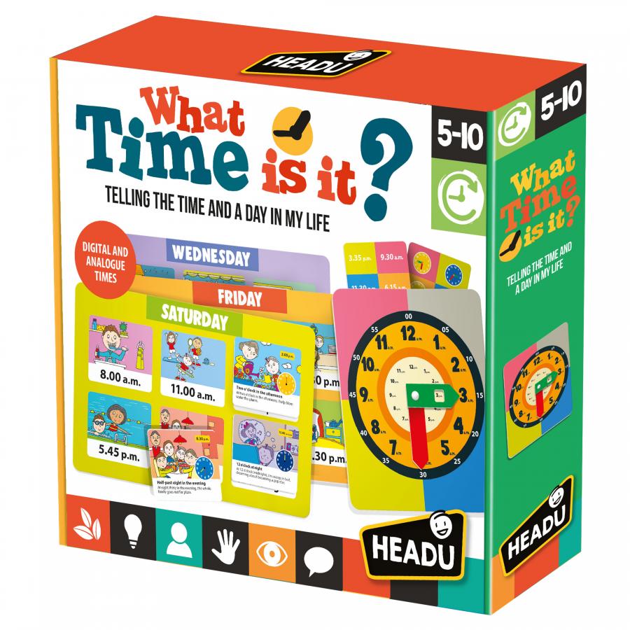 Headu What Time Is It Educational Game