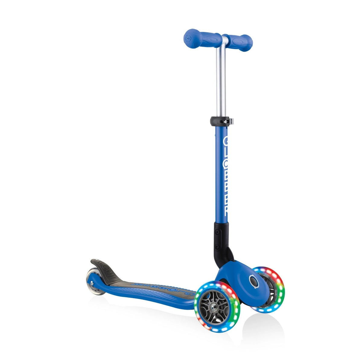 Globber Junior Foldable Lights Navy Blue