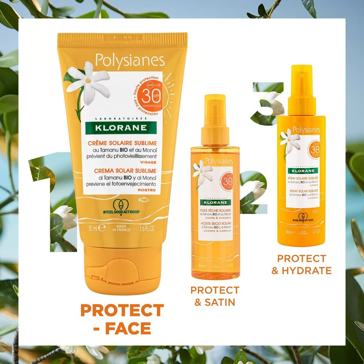 Klorane Polysian Body Spray Spf 30-4