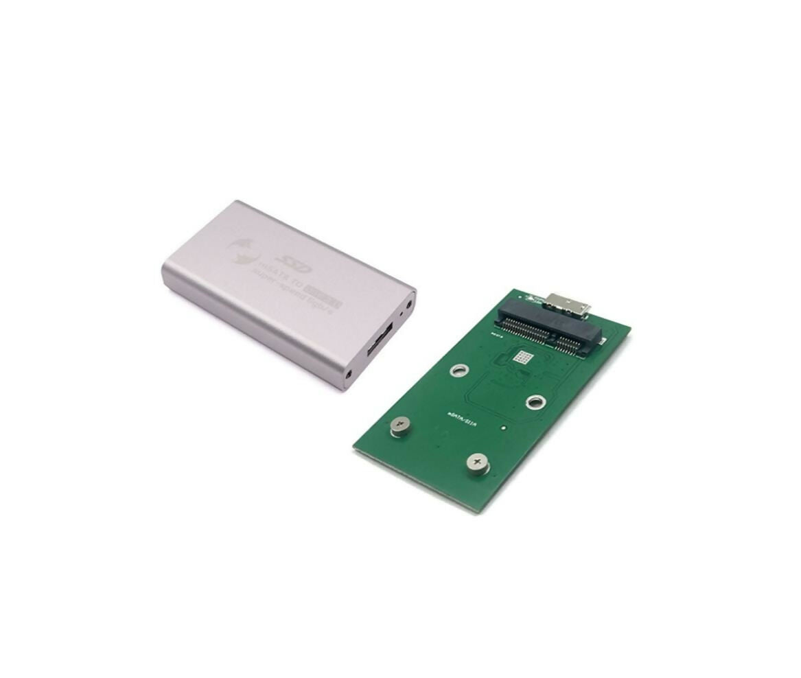 Solid State Drive-SSD | USB 3.0 Male - Mini PCI-E-MSATA