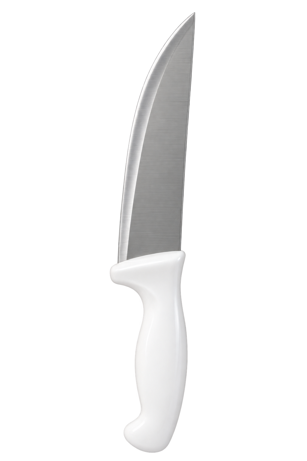 Chef Knife with White Handle