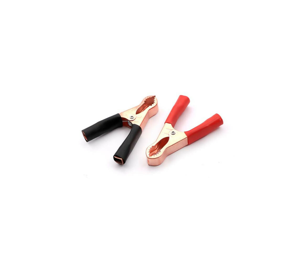 Battery Clip | 80x20mm | 2x Alligator