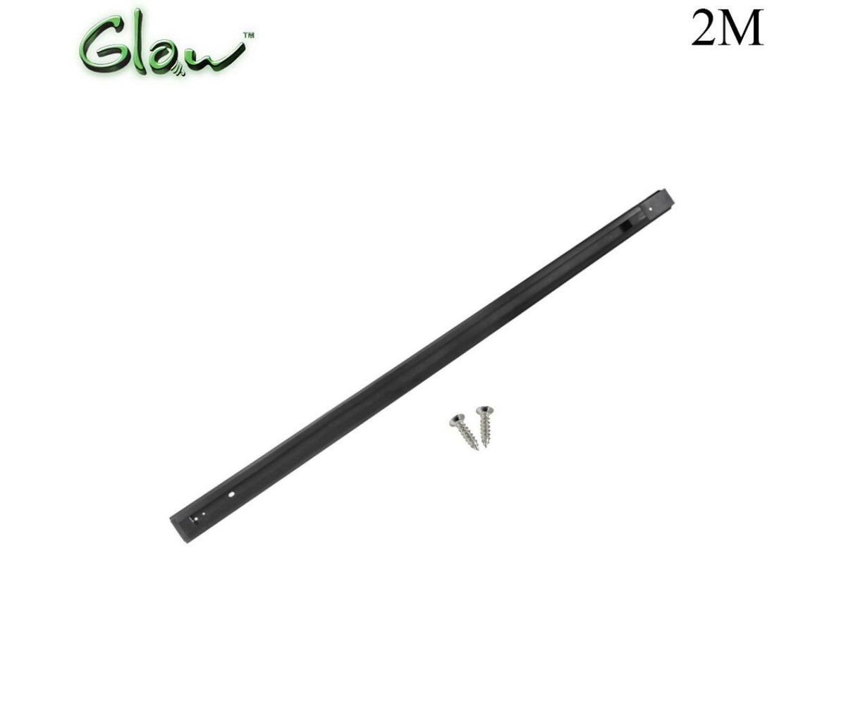 LED Rail Track | 2M | Black | Glow