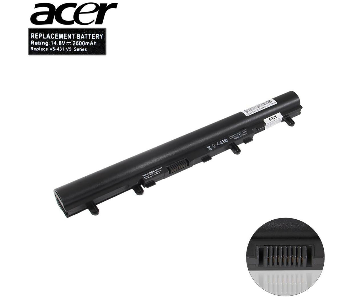 Laptop Battery | 14.8V 2.2Ah | Compatible With Acer AL12A32