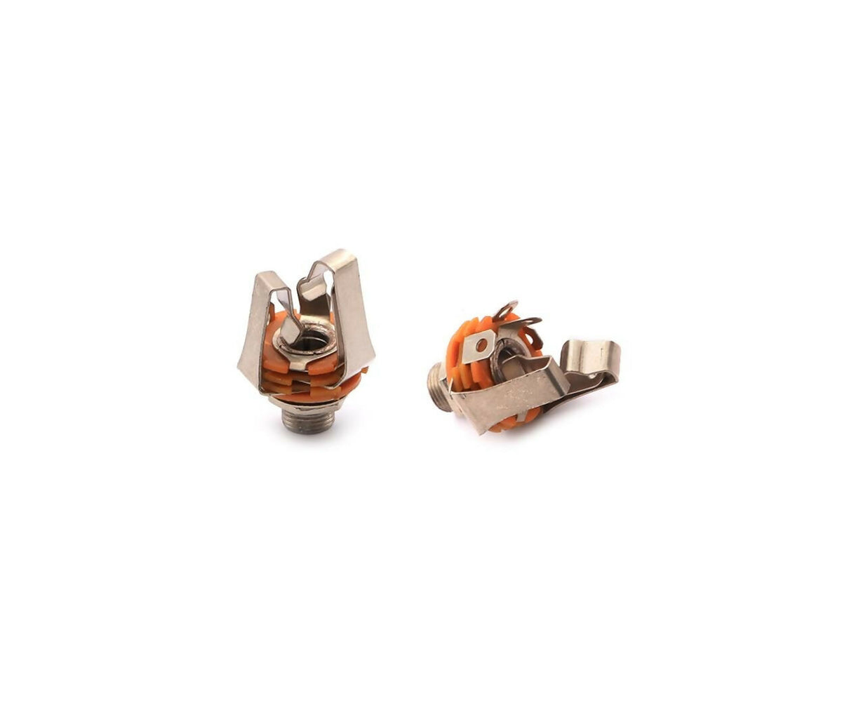 Audio Socket | Jack Mono Female 6.3mm | 2-Pole | Metal | Chassis Mount