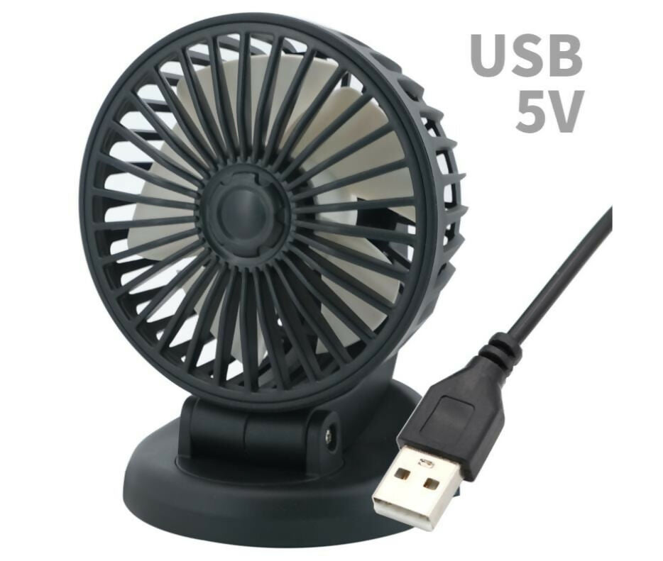 Car Fan | Portable | USB 5V 4"