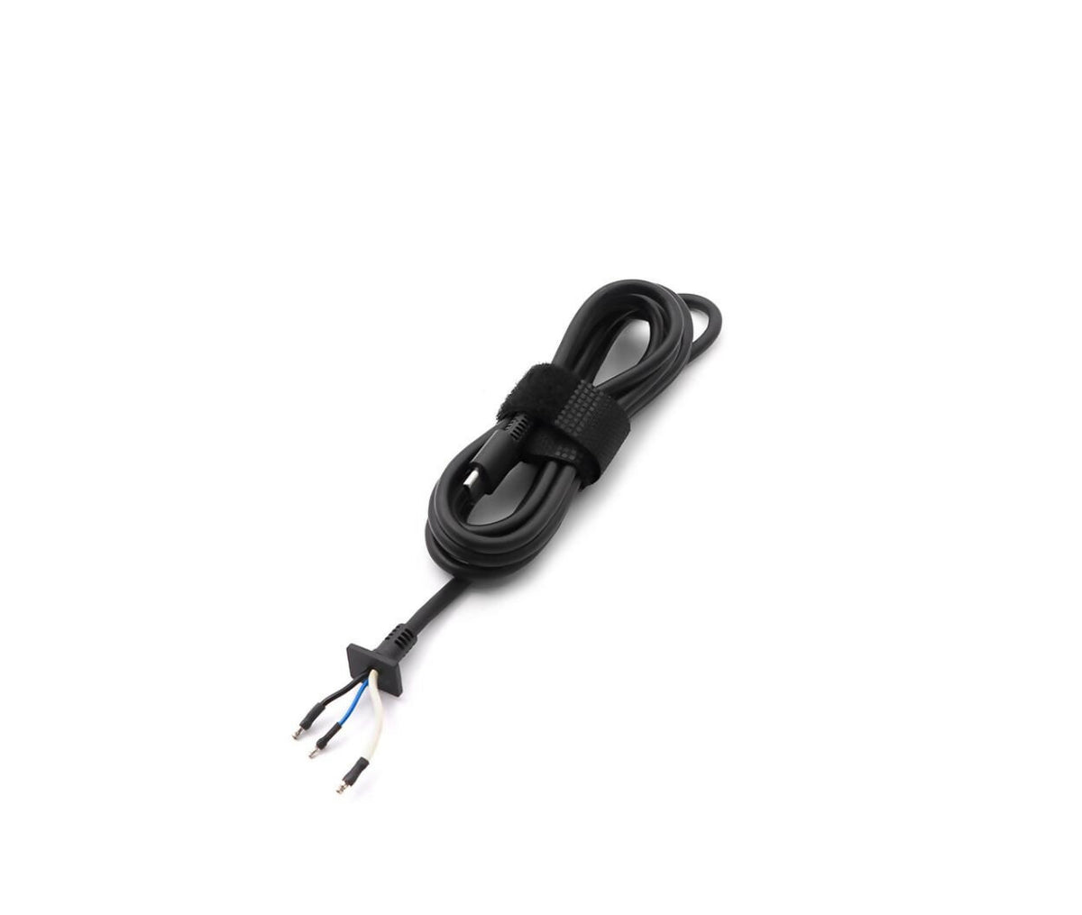 Power Supply Cable | Connector DC | USB-C | 3x Wire | 1.8M | Black