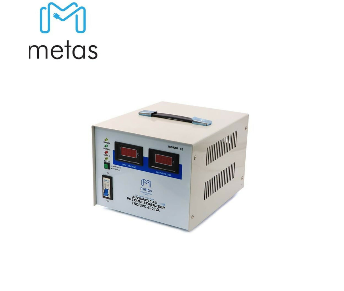 Stabilizer | Single Phase | Servo Motor | 2KVA | Metas