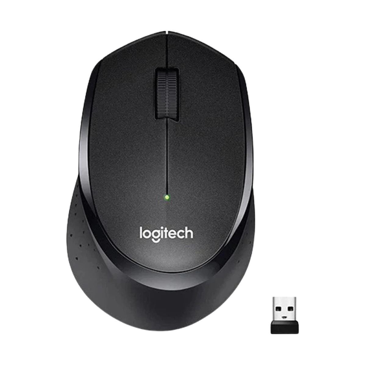 Logitech (910-004909) M330 Silent Plus Wireless Mouse USB Nano - 2Yrs - Black