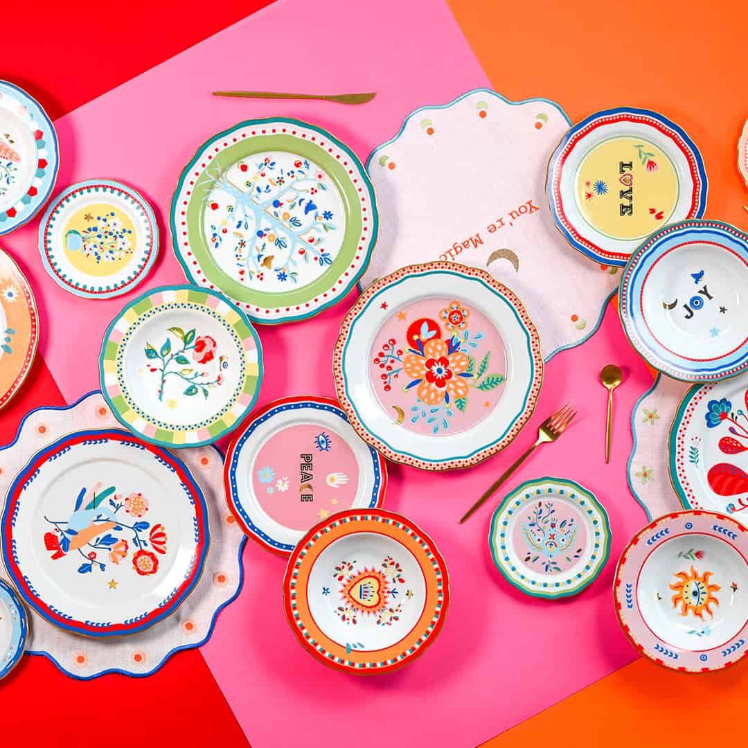 SOUP PLATE FLOWER