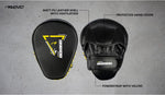 AVENTO BOXING SPARRING HAND PADS (PAIR)
