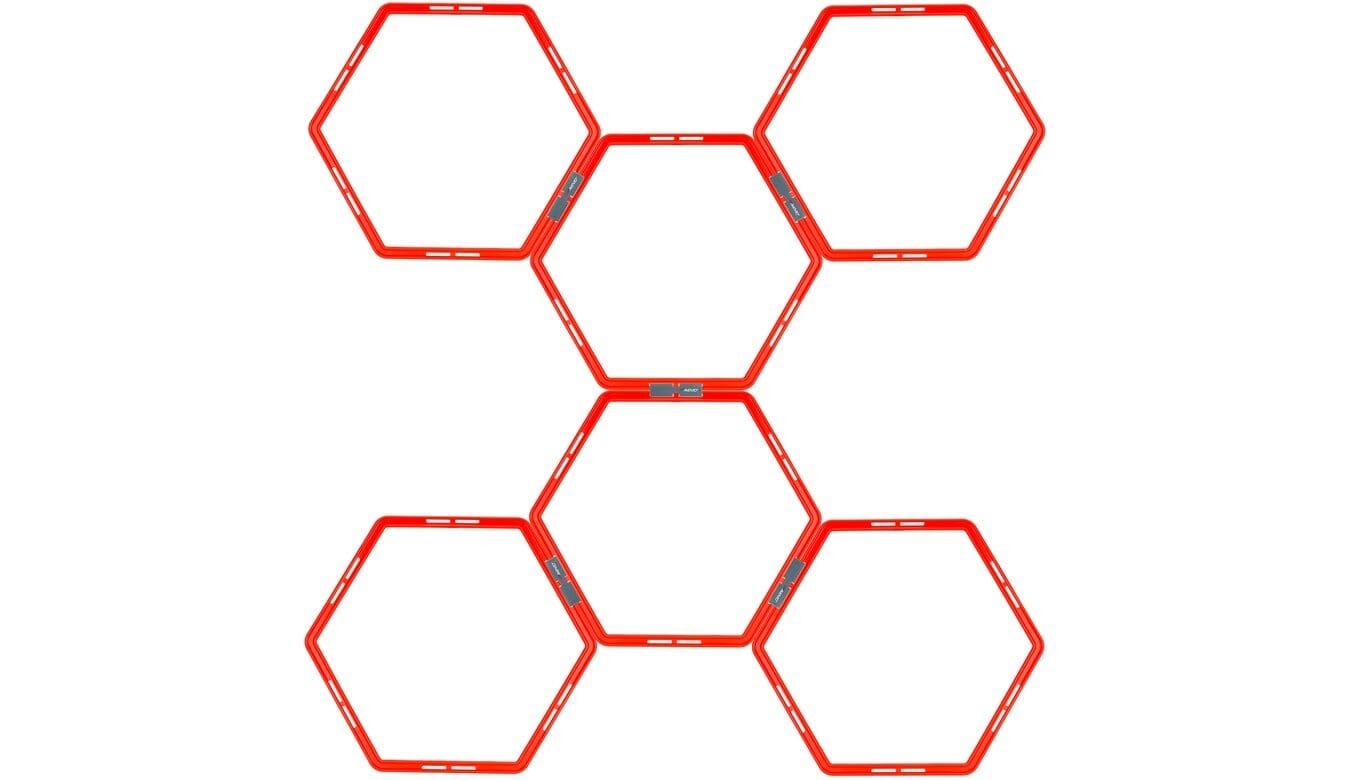 AVENTO AGILITY GRID HEXAGON 6-PIECE