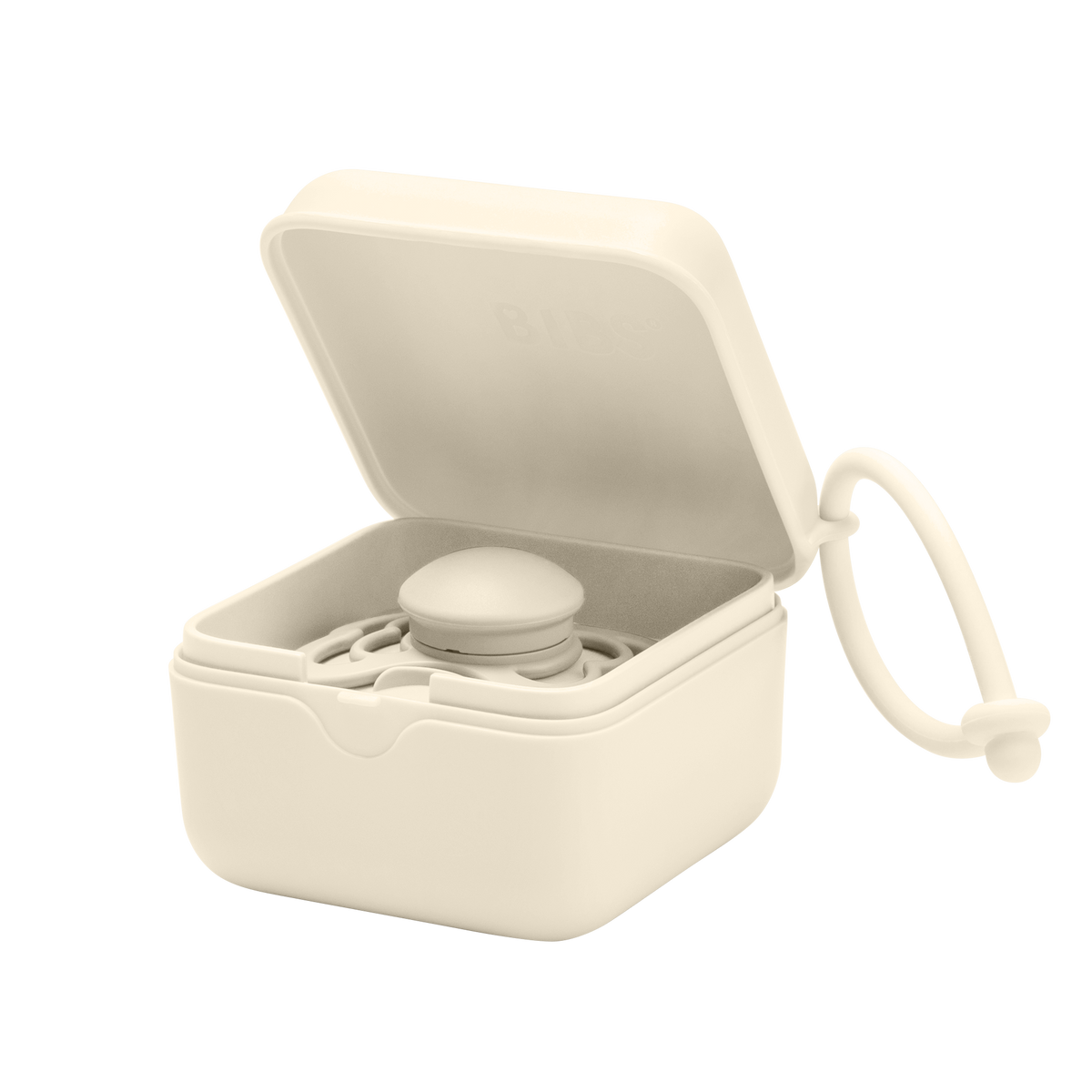 BIBS PACIFIER BOX IVORY