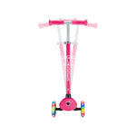 Globber Primo Lights 3-Wheel Scooter - Fuchsia