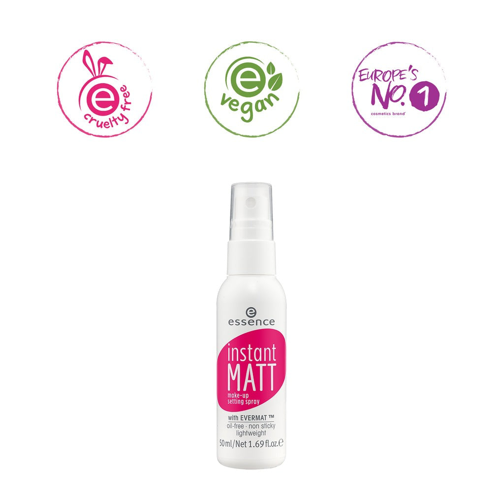 Essence Instant Matt Make-up Setting Spray | Savonera Lebanon