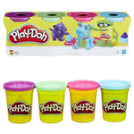 Play Doh 4 Assorted Color Pots