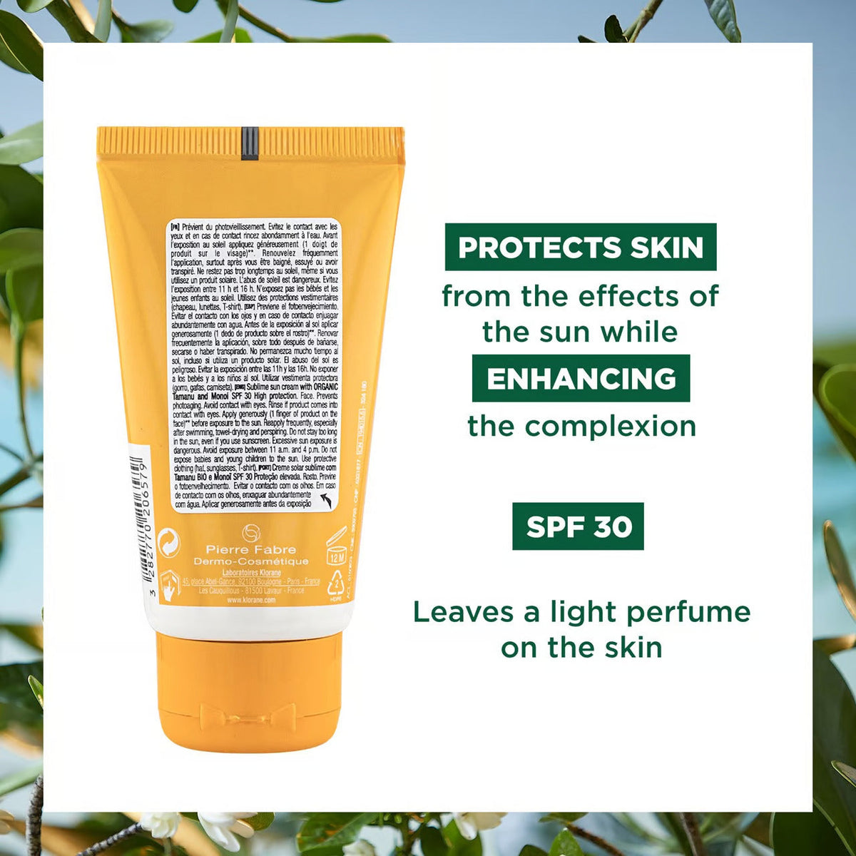 Klorane Polysiane Sun Cream Spf 30-2