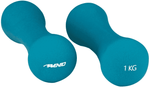AVENTO HAND WEIGHT SET BONE - 2 X 1 KG