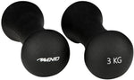 AVENTO HAND WEIGHT SET BONE - 2 X 3 KG