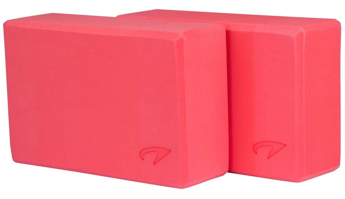 AVENTO YOGA BLOCK SET OF 2 • FOAM •