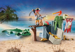 Playmobil Pirates With Alligator