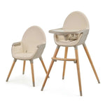 Kinderkraft: FINI 2 2-in-1 High Chair - Beige