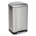 Dustbin Metal 20L Inox Ariane with Silent Closing