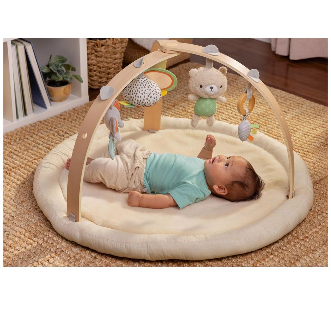 Every Season Plush Lambswool Baby Play Gym