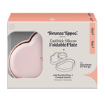 Tommee Tippee Silicone Foldable Plate with Suction Base – Pink