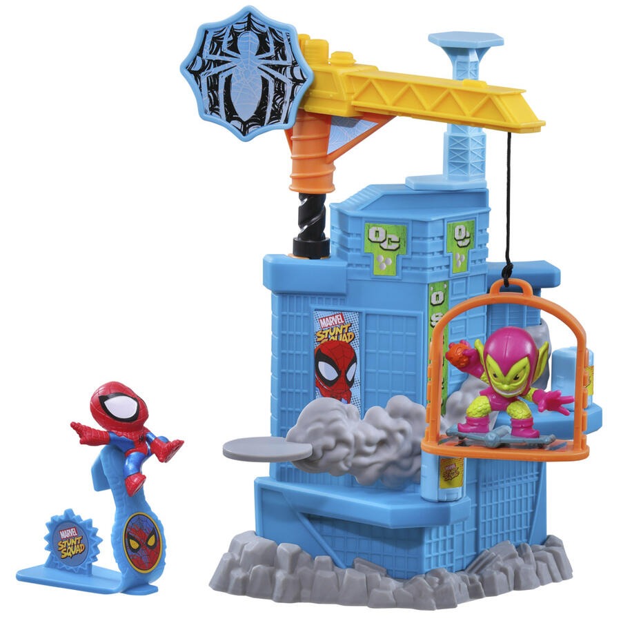 Marvel Stunt Squad Smashin' Heroes Playset Assorted