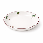 Handmade Deep Porcelain Plate 20 cm Moon Design
