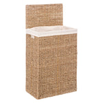 Rect Laundry Basket Reed - Rectangle, 40L, Beige