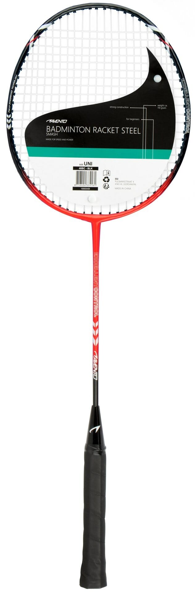 AVENTO BADMINTON RACKET STEEL SMASH