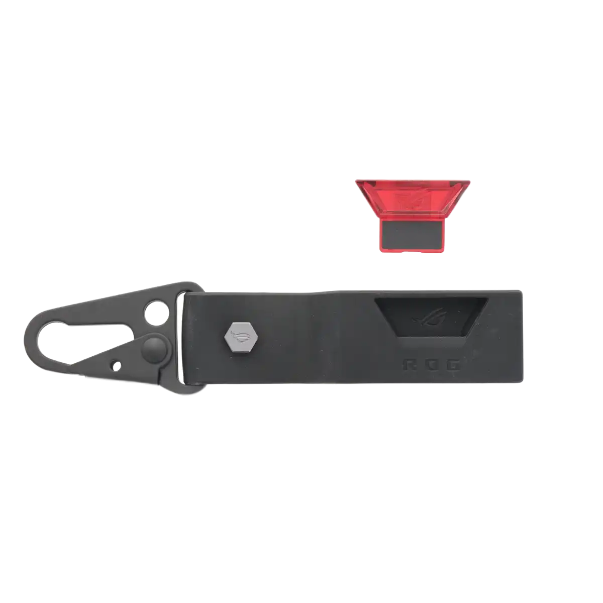 Asus (90NR0000-P00010) ROG Keystone Red keychain - Black
