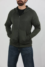 Green Hoodie Zipper