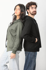 Black Hoodie Zipper