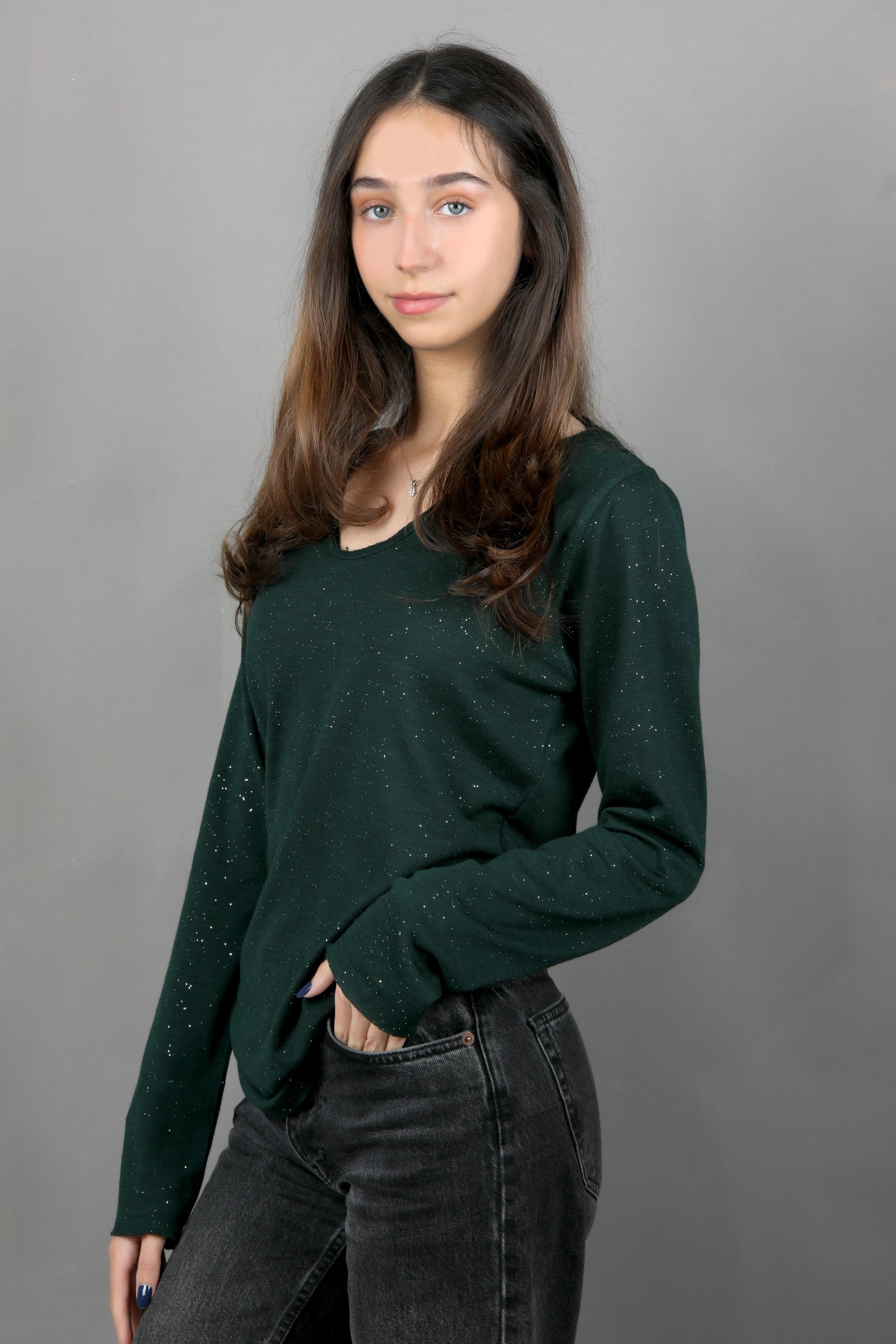 Gaïa - Long Sleeve Green