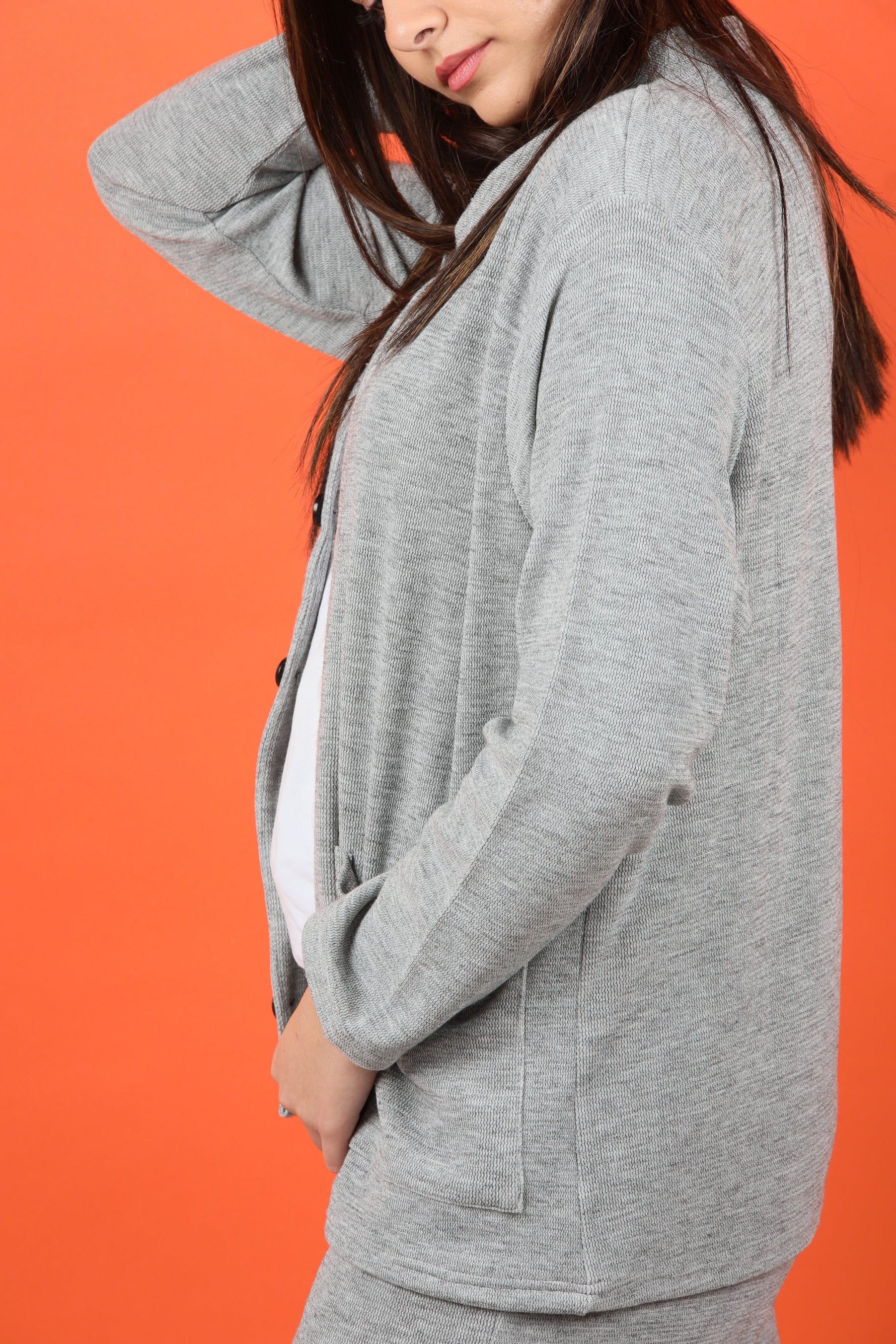 Sienna Cardigan and Pants Set - Grey