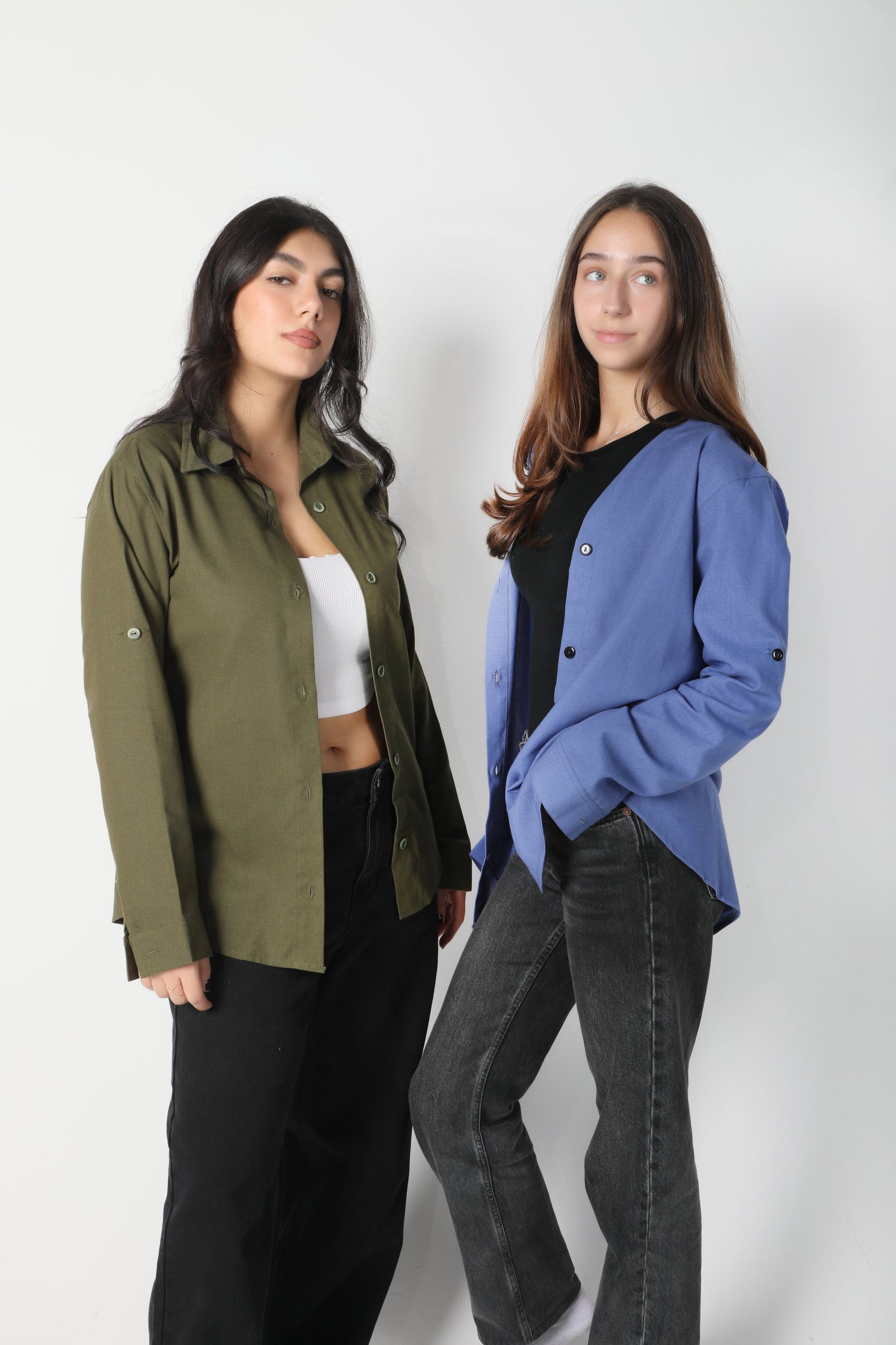 Fall & Winter Blue Shirt