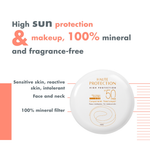 Avene High Protection Compact Tinted Sand SPF50 10g + Avene Cleansing Foam 150ml + Avene Thermal Spring Water Spray 300ml +Get Free Sea Safe & Sun Tote Bag – Complete Sun & Skincare Set