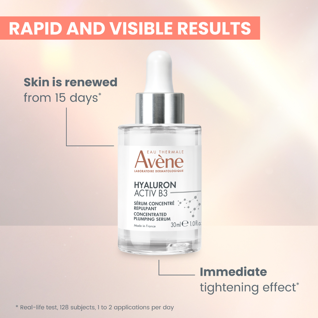 Avene Hyaluron Activ B3 Aqua Cream-in-Gel 50ml + Avene Hyaluron Activ B3 Plumping Serum 10ml Get Free – Skin Renewal & Plumping Set