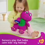 Mattel Barney's World Sensory Barney Plush Toy