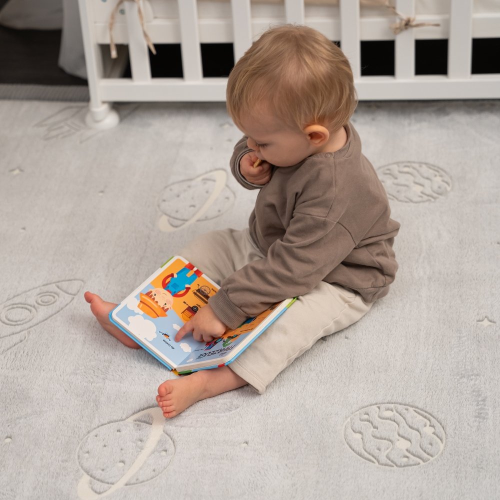 Hakuna Matte Cloud Play Mat Glow in the Dark – Planets