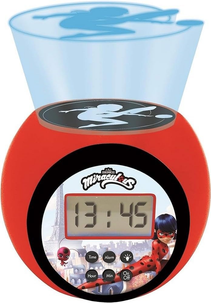 Lexibook Miraculous Projector Alarm Clock